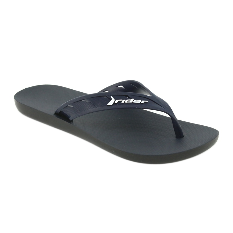 Rider Flip-flops masculinos-marinhos-brancos da marinha 11573 azul 1