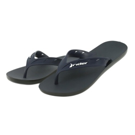 Rider Flip-flops masculinos-marinhos-brancos da marinha 11573 azul 3