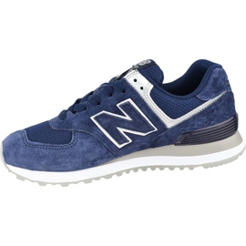 Sapatos New Balance W WL574EY azul marinho 1