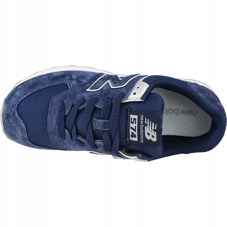 Sapatos New Balance W WL574EY azul marinho 2