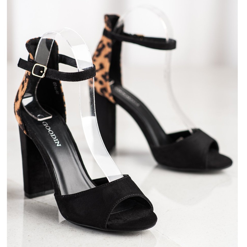 Goodin Bombas com bolinhas marrom preto 2