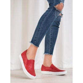 Bona Sapatilhas Red Slip On vermelho 2 Bona Sapatilhas Red Slip On vermelho 2