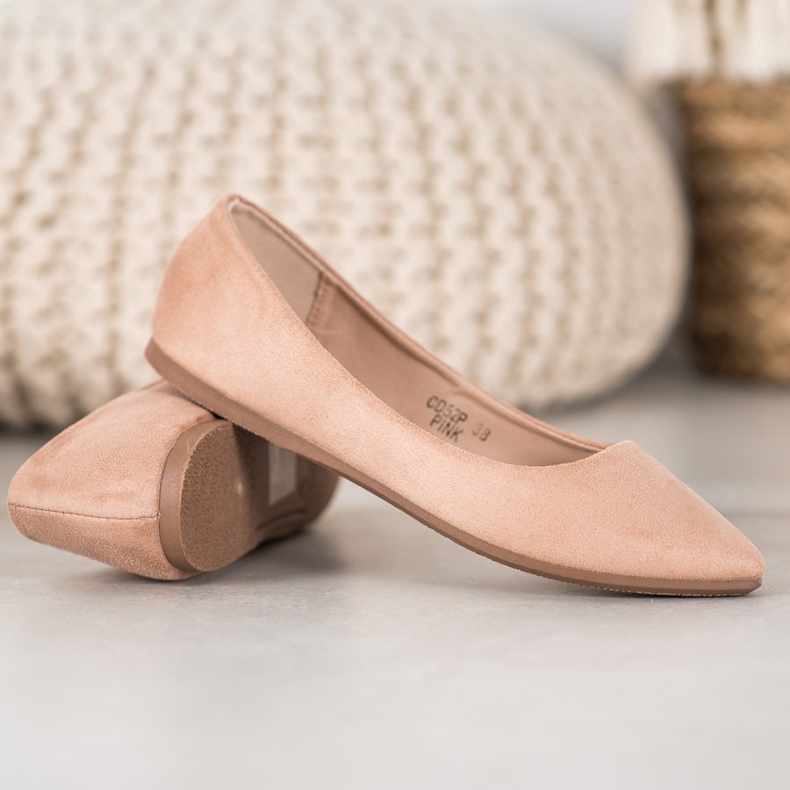 Seastar Bailarinas casuais rosa 2