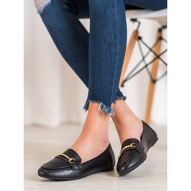 Fama Bailarina casual com ornamento preto 1