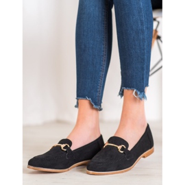 Seastar Sapatos Slip-On Elegantes preto 1 Seastar Sapatos Slip-On Elegantes preto 1