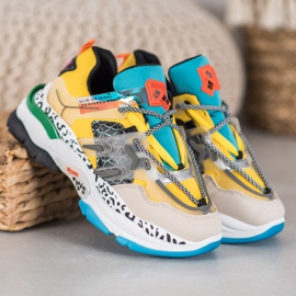 Seastar Tênis da Moda multicolorido amarelo 1