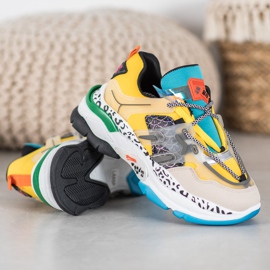 Seastar Tênis da Moda multicolorido amarelo 2