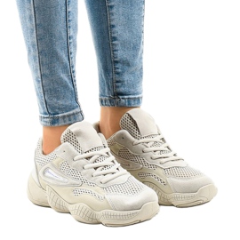 Sapatilhas Bege MS525-8 1 Sapatilhas Bege MS525-8 1