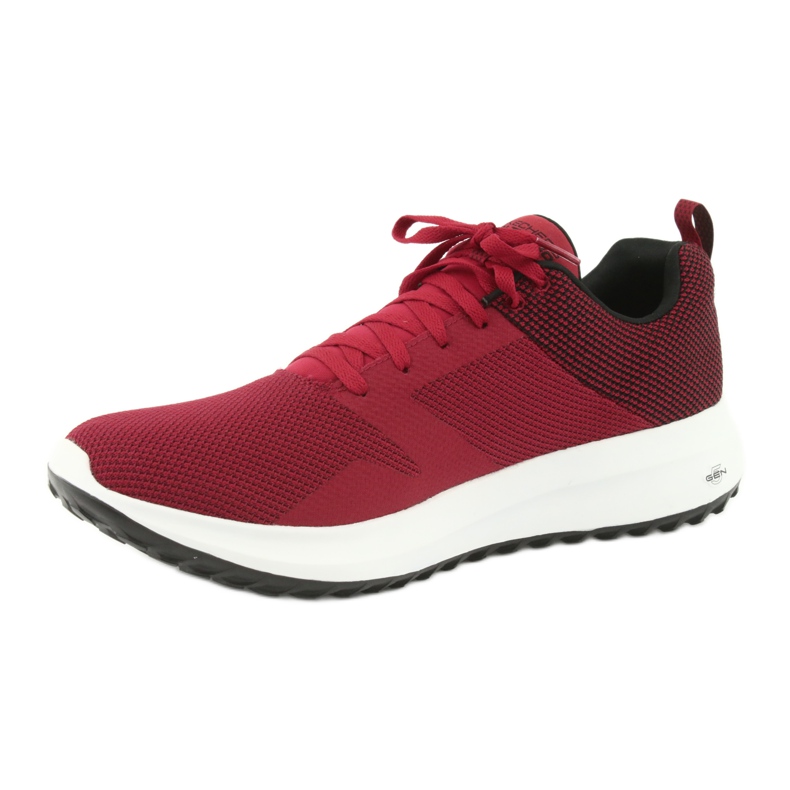 Sapatos Skechers On The Go M 55330-RDBK preto vermelho 2