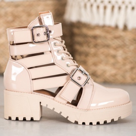 Seastar Botas Laquered Fashion marrom 1