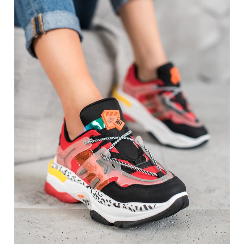 Seastar Tênis da Moda vermelho multicolorido 1