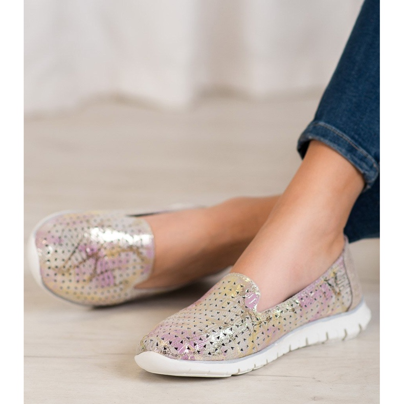 Senhores de couro VINCEZA multicolorido 2