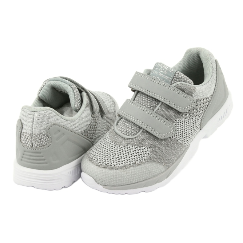 ADI feminino esportes American Club ES16 cinza prata 4