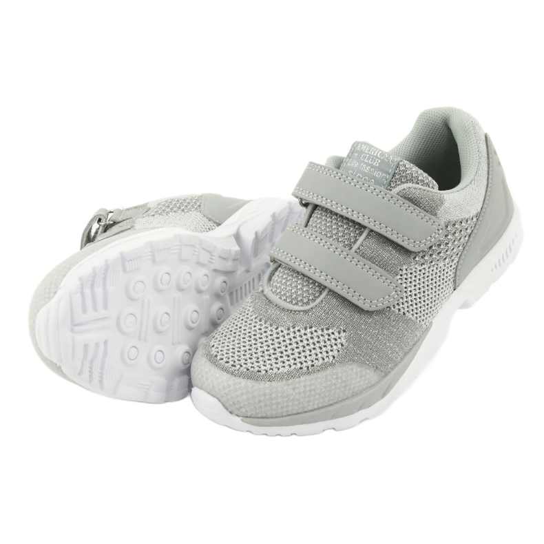 ADI feminino esportes American Club ES16 cinza prata 5