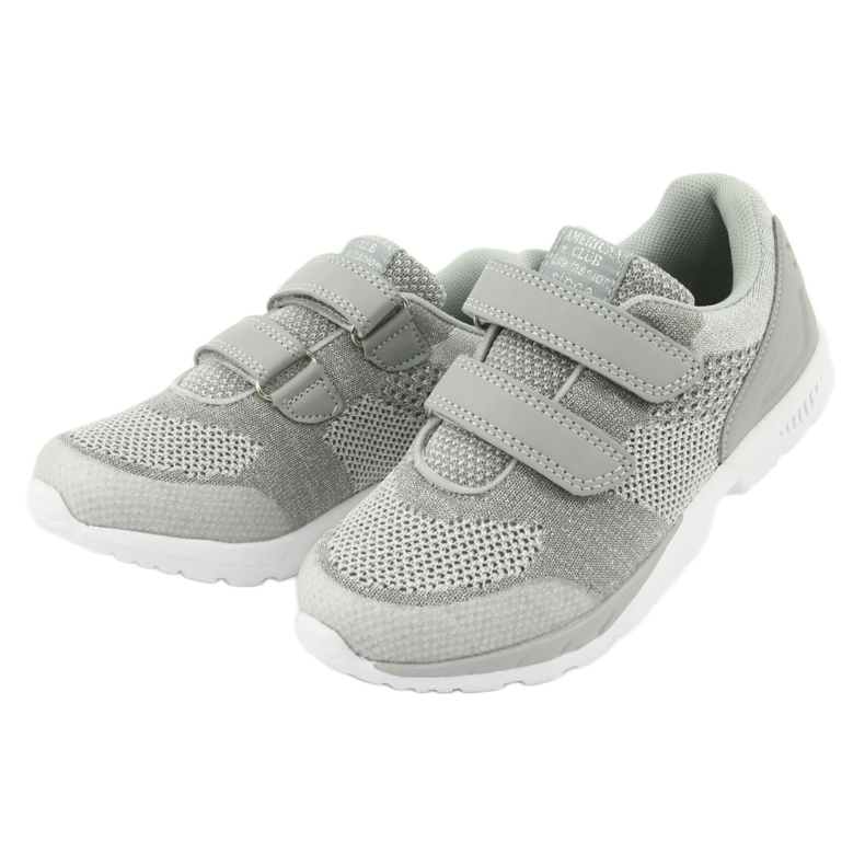 ADI feminino esportes American Club ES16 cinza prata 3