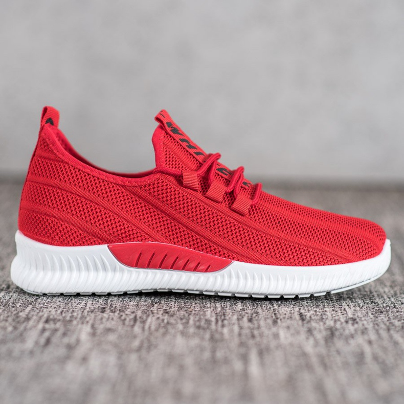 SHELOVET Sapatos Red Openwork vermelho 1