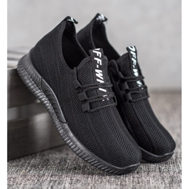 SHELOVET Sapatos Abertos Pretos 1