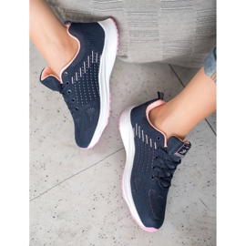 Ax Boxing Calçados esportivos confortáveis ​​a céu aberto azul 1