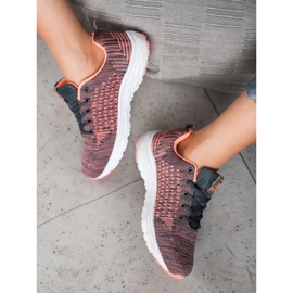 Ax Boxing Calçados Esportivos Com Malha rosa 2 Ax Boxing Calçados Esportivos Com Malha rosa 2