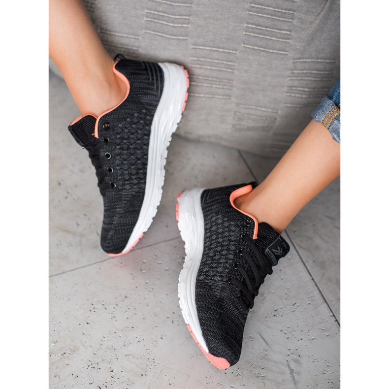 Ax Boxing Calçados Esportivos Com Malha preto 2