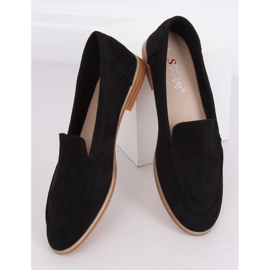 Mocassins pretos femininos negros T359P preto 1