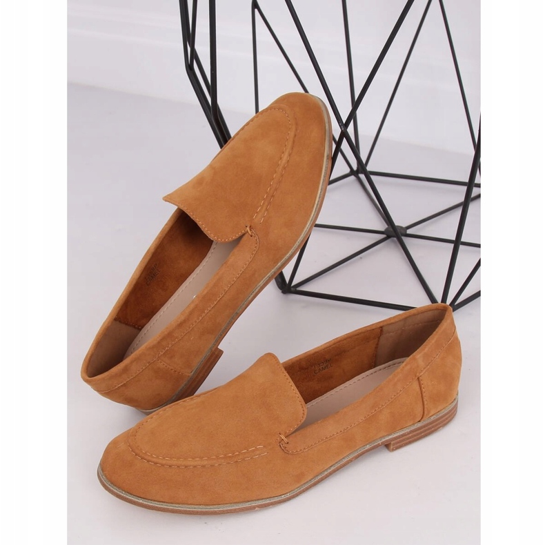 Mocassins camelo feminino T359P Camel castanho 1 Mocassins camelo feminino T359P Camel castanho 1