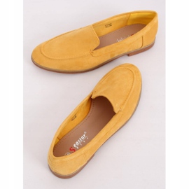 Mocassins de mel feminino T359P amarelo 1