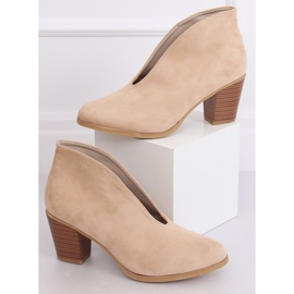 Botas provisórias com fenda bege NS128P bege 1
