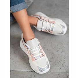 Seastar Tênis Com Brilho branco multicolorido 1