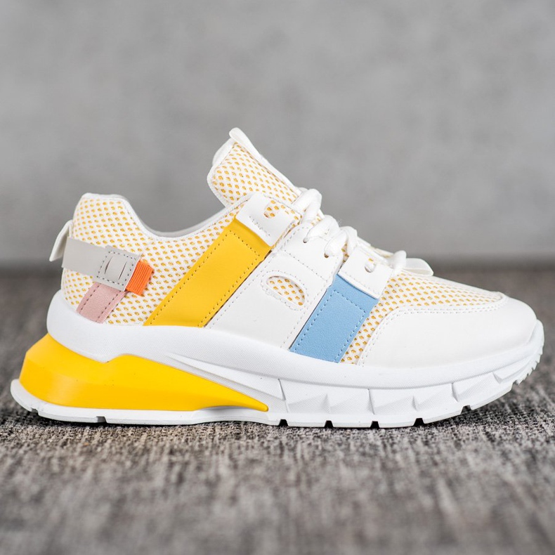 Seastar Tênis Coloridos Com Malha branco multicolorido 1 Seastar Tênis Coloridos Com Malha branco multicolorido 1