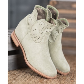 Seastar Botas com padrão perfurado verde 1 Seastar Botas com padrão perfurado verde 1