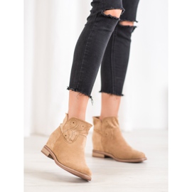 Seastar Botas com padrão perfurado marrom 2