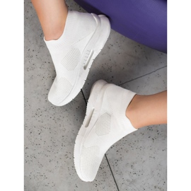 SHELOVET Sapatos Têxteis branco 1