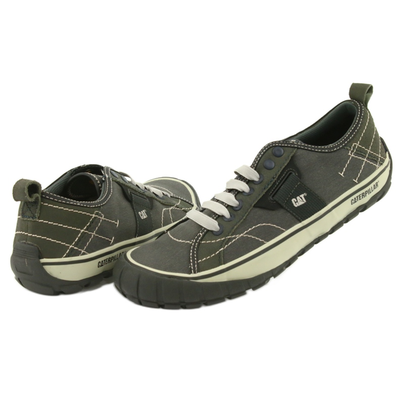Caterpillar Neder Canvas M P713031 castanho cinza 3