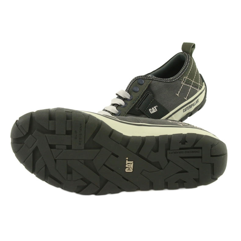 Caterpillar Neder Canvas M P713031 marrom cinza 4