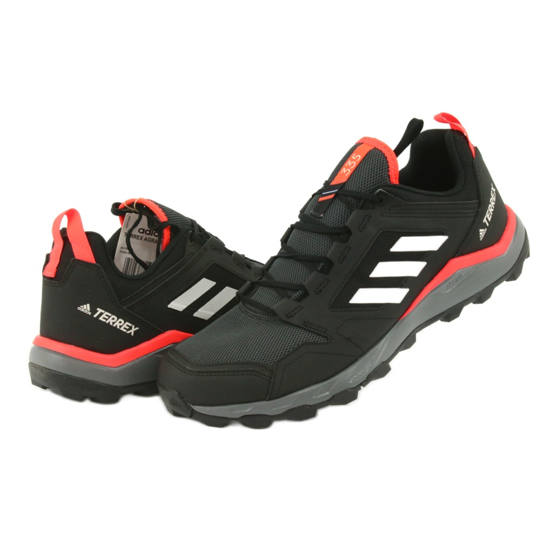 Sapatos Adidas Terrex Agravic Tr M EF6855 preto vermelho 4