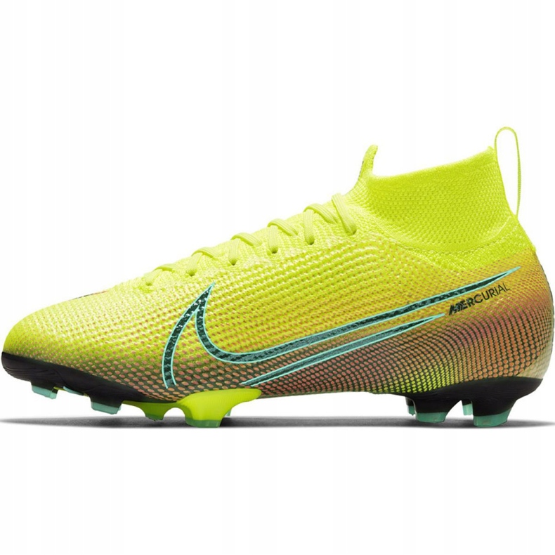 Chuteiras Nike Mercurial Superfly 7 Elite Mds Fg Jr BQ5420-703 amarelo amarelo 2