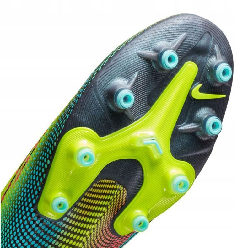 Sapato Nike Superfly 7 Elite Mds AG-Pro M CK0012-703 multicolorido amarelo 1