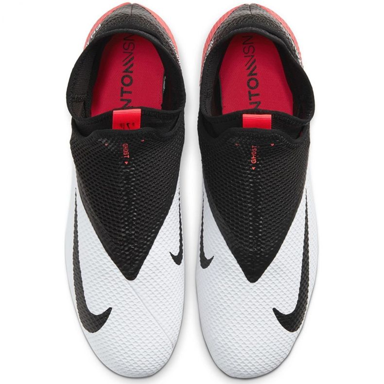 Chuteiras Nike Phantom Vsn 2 Academy Df FG / MG M CD4156-106 preto branco 1