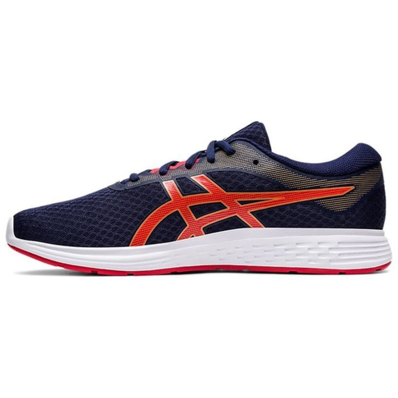 Calçados masculinos Asics Patriot 11 M 1011A568-402 vermelho azul marinho 1