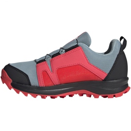 Sapatos Adidas Terrex Agravic Boa K Jr EH2687 vermelho cinza 2
