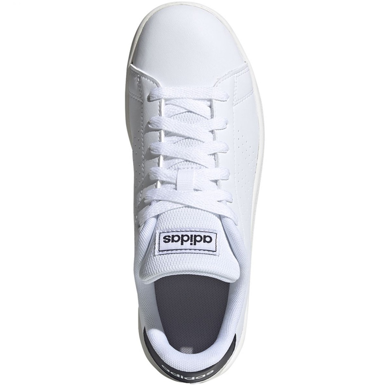 Sapatos Adidas Advantage K Jr FW2588 branco 1
