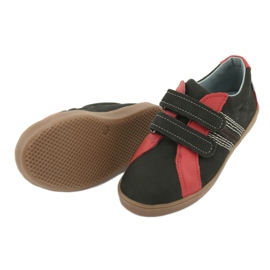 Mazurek 1235 Sapatos para meninos com velcro preto/vermelho 4 Mazurek 1235 Sapatos para meninos com velcro preto/vermelho 4