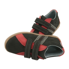 Mazurek 1235 Sapatos para meninos com velcro preto/vermelho 6 Mazurek 1235 Sapatos para meninos com velcro preto/vermelho 6
