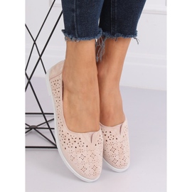 Bailarinas aberturas bege ZA02P Beige 1