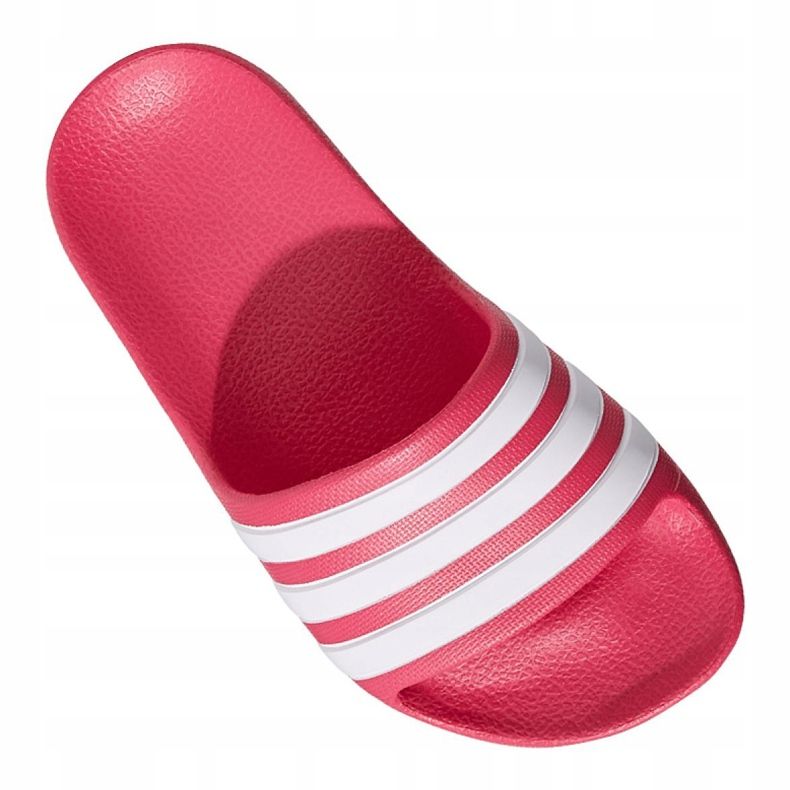 Chinelos Adidas Adilette Aqua K Jr EF1749 rosa rosa 1