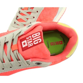 Big Star FF 274873 Sapatos esportivos de laranja/cinza 5