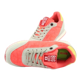 Big Star FF 274873 Sapatos esportivos de laranja/cinza 6