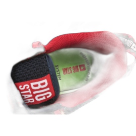 Calçados esportivos Big Star FF 174205 branco vermelho azul marinho 6