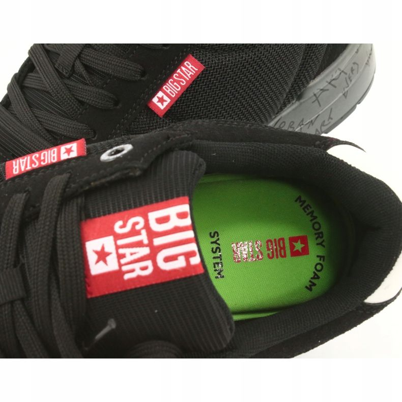 Calçados esportivos Big Star FF 174207 branco preto 4